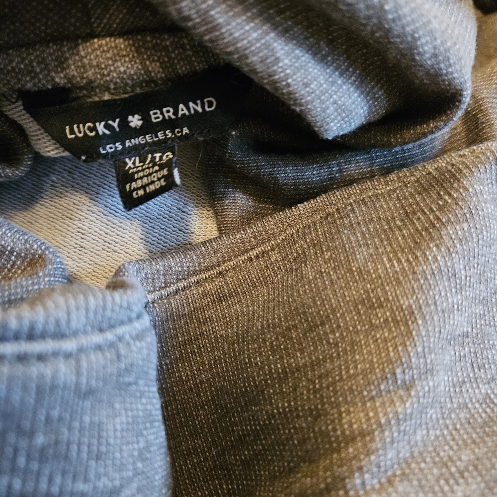 Lucky Brand Women's Gray Cowl Neck Sweater - Picture 3 of 5